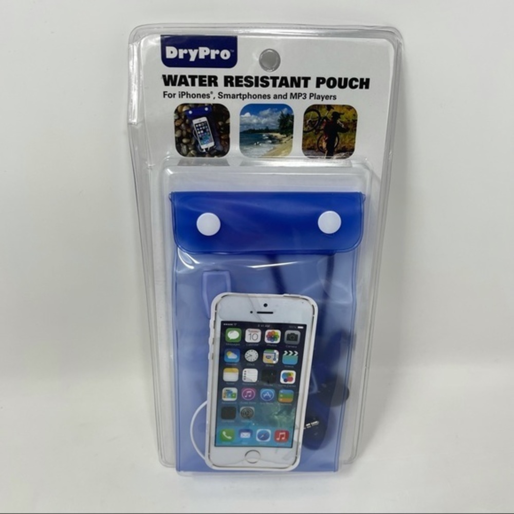 NIB! Dry Pro Water-Resistant Phone Case w/Lanyard